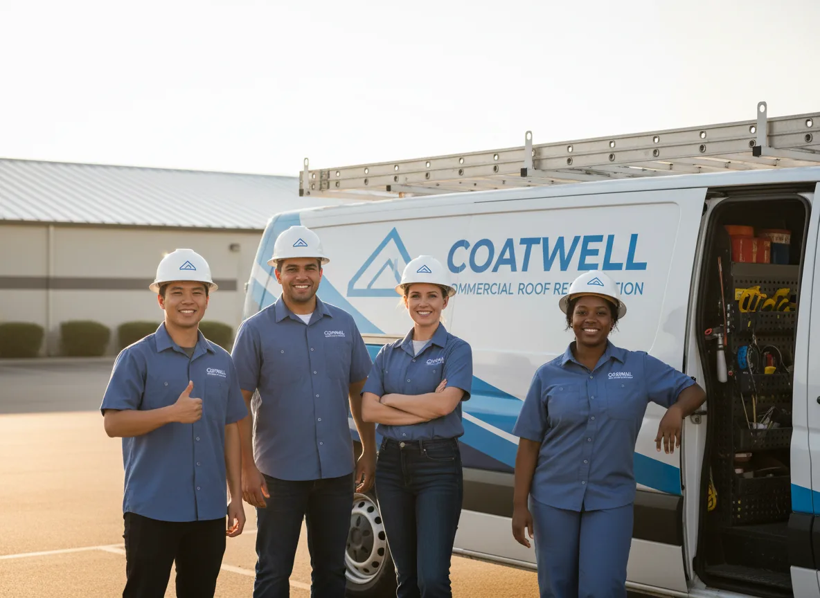 Commercial roof coating company in Pike, NY